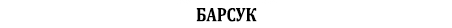 Барсук - охота
